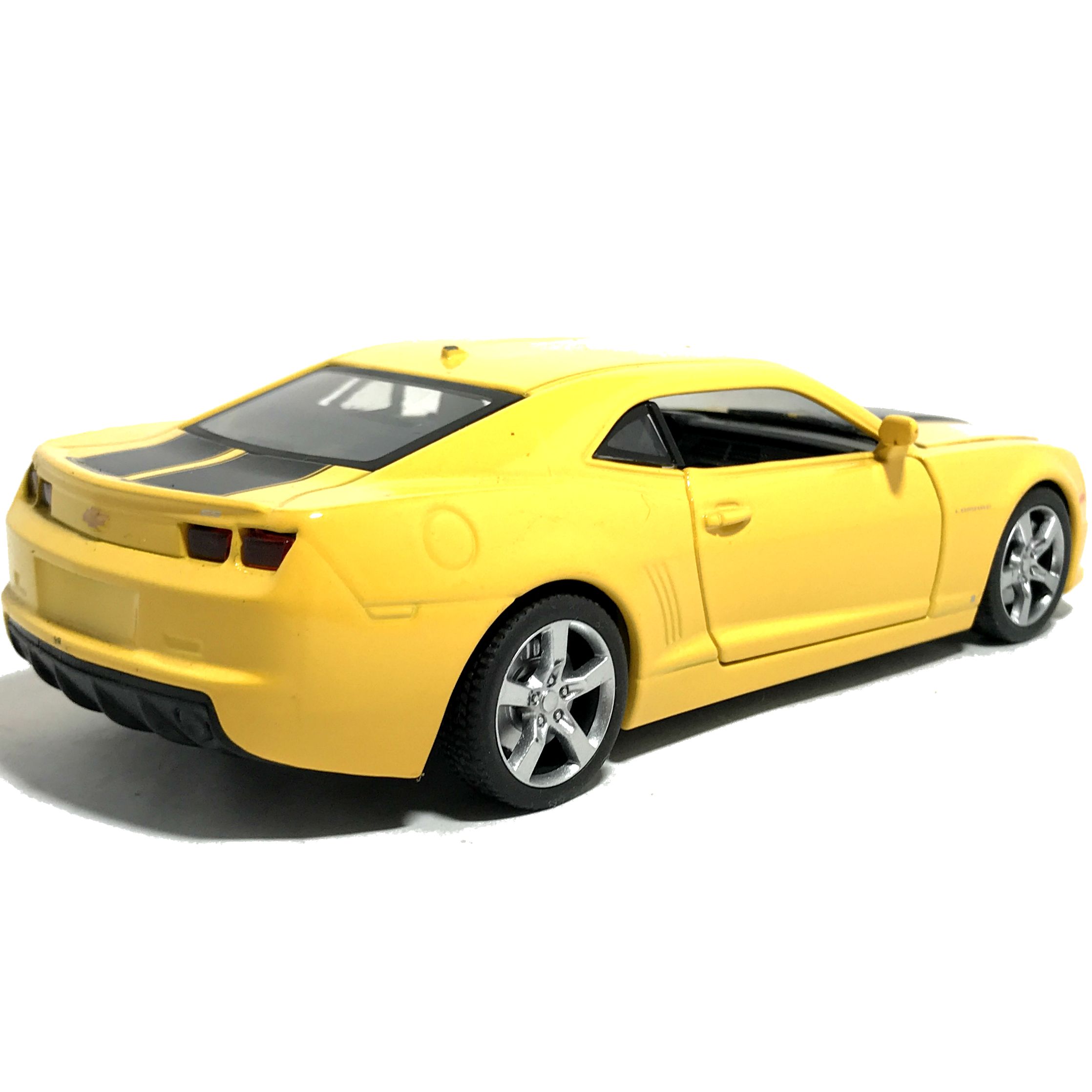 Игрушечная машинка Chevrolet Camaro желтая 