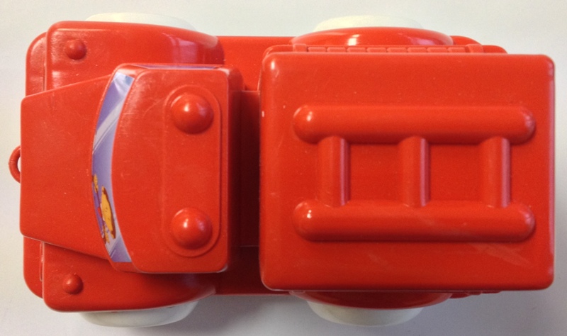 Машинка водовоз с резиновыми колесами