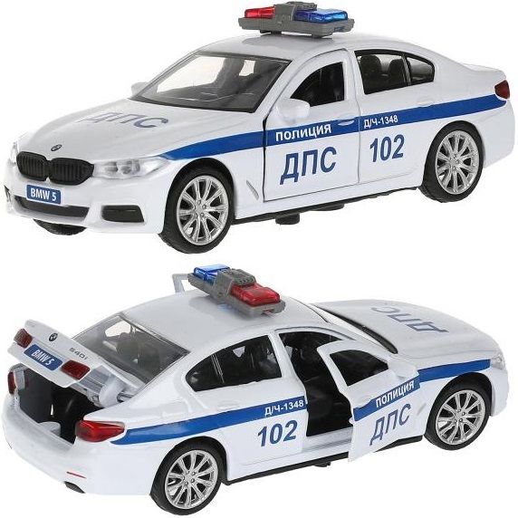 Полицейская машинка BMW M5 12 см
