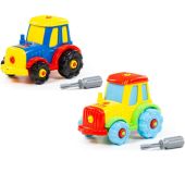 Игрушечный конструктор "Трактор" (в пакете)