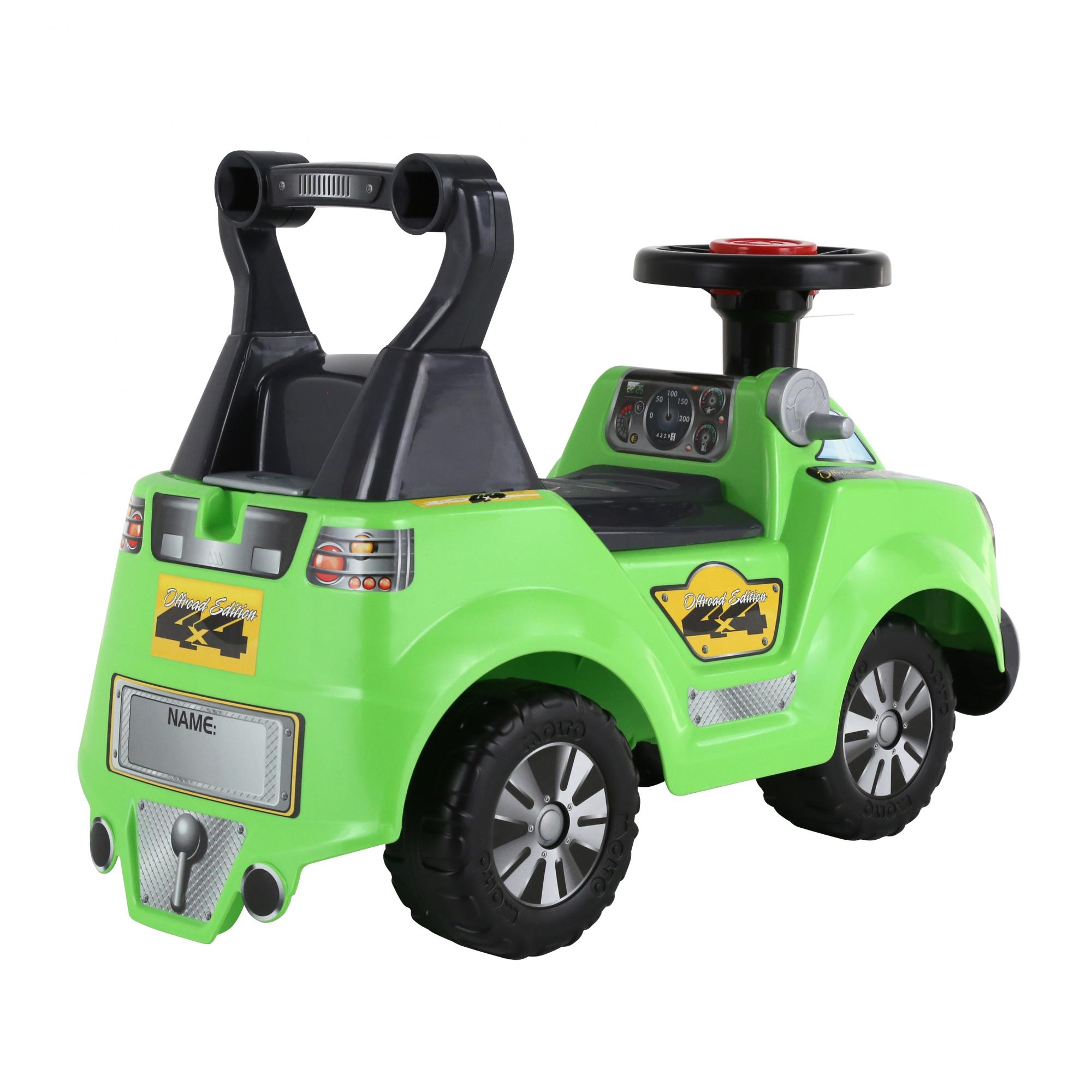 Каталка джип Сокол салатовый