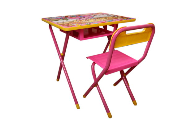 Набор мебели стол стул ДЭМИ с рисунком Винни Пух.