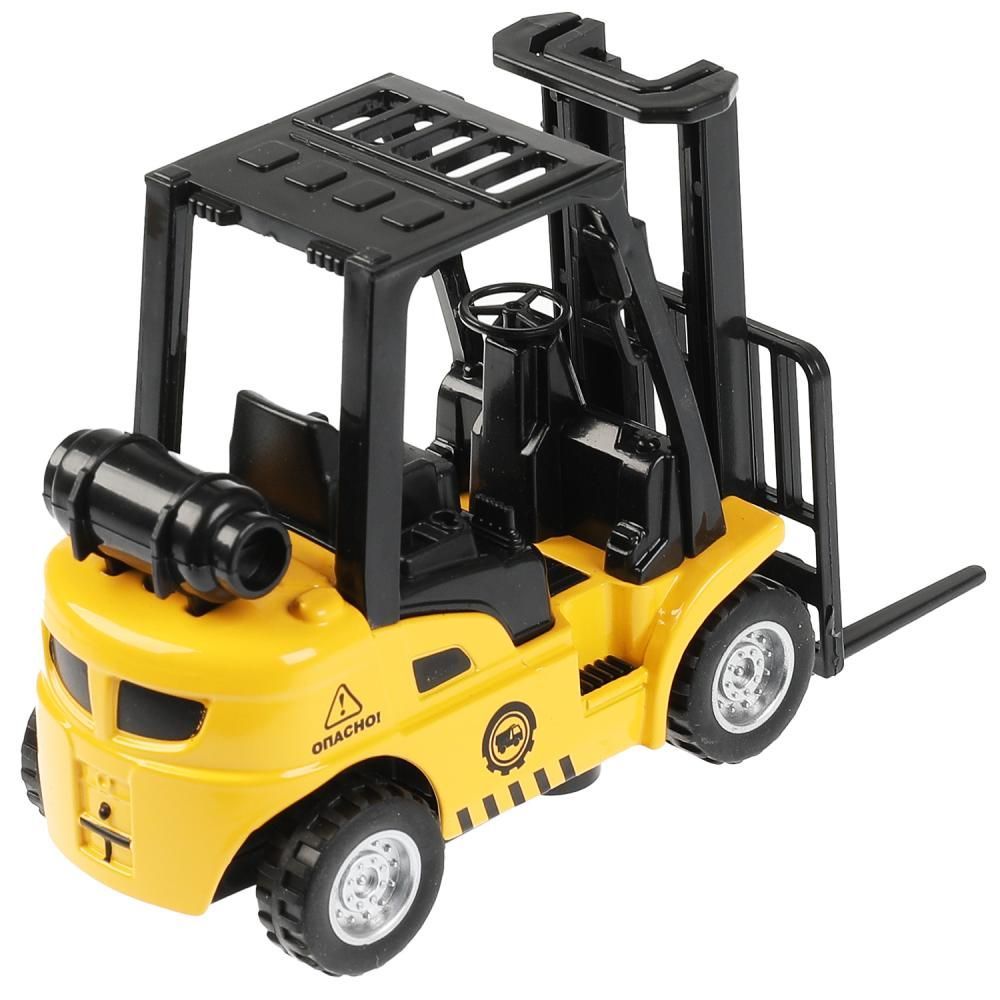 Игровой набор- машинка фура МАЗ - 47 см - автопогрузчик  Полесье  инерция, свет, звук