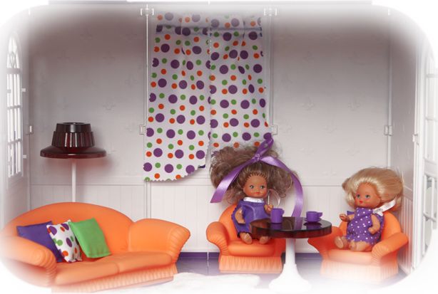 Кукольная мягкая мебель Гостиная Конфетти