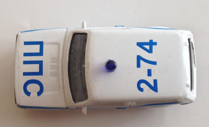 Игрушечная мини Lada 4х4 Нива милиция