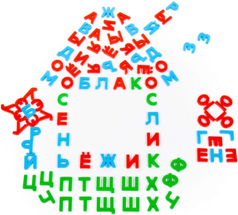Набор алфавит "Первые уроки" 86 эл.