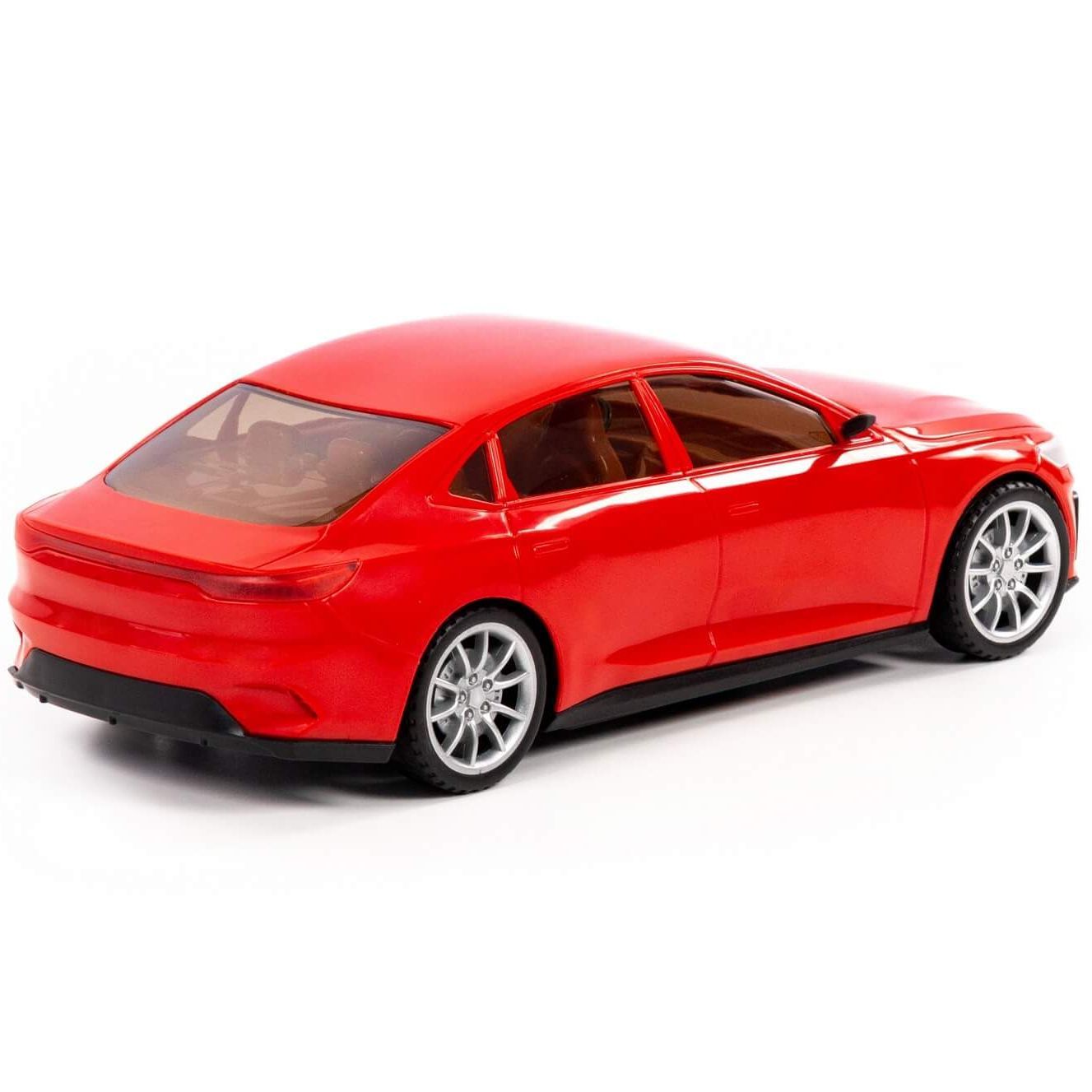 Игрушечный инерционный легковой автомобиль Полесье седан Элит-Платинум - 27,5 см красный Игрушечный инерционный легковой автомобиль Полесье седан Элит-Платинум - 27,5 см красный