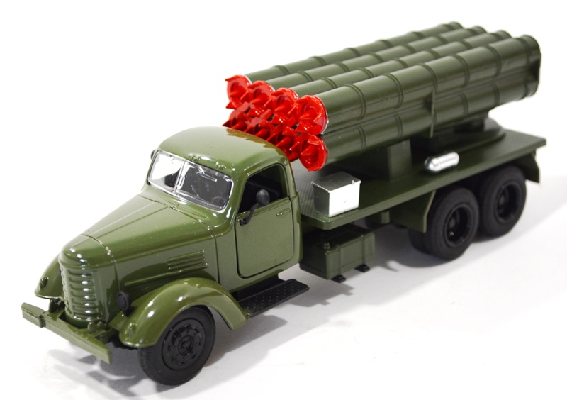 Игрушечная военная машина ЗИЛ 157. Ракетная система ЗИЛ 157