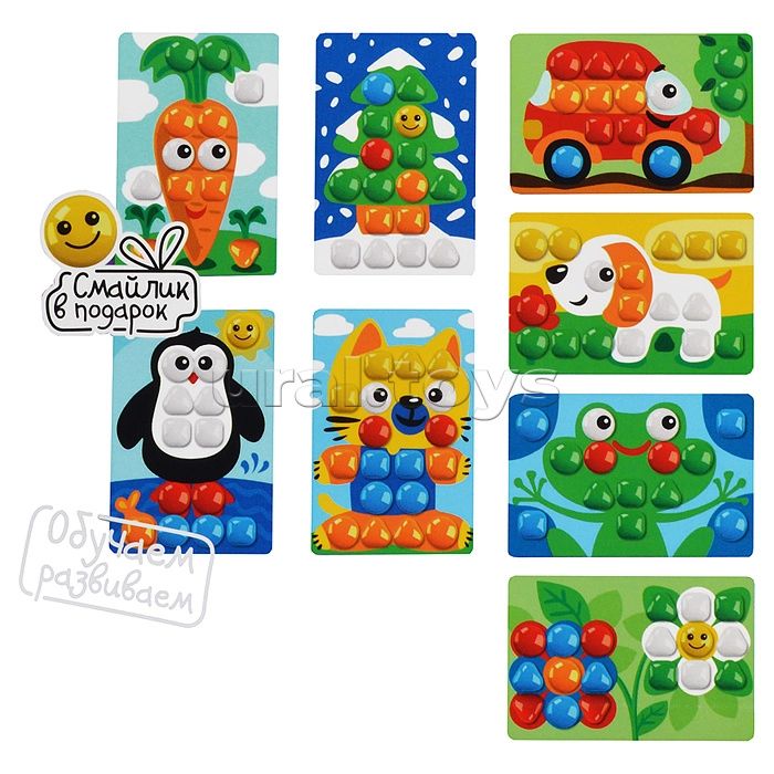 Мозаика для самых маленьких 39 эл. Цветочек