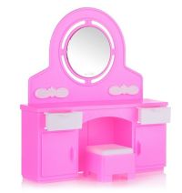 Кукольное трюмо с пуфом