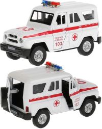 Игрушечная машинка UAZ Hunter Скорая помощь 12 см