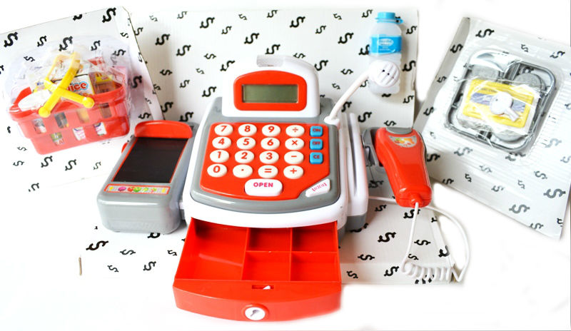 Кассовый аппарат. Касса со сканером и калькулятором
