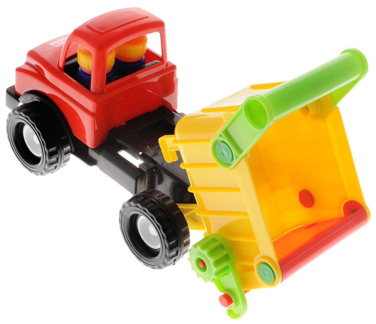 Машинка самосвал с человечками - 24 см Машинка самосвал с человечками - 24 см