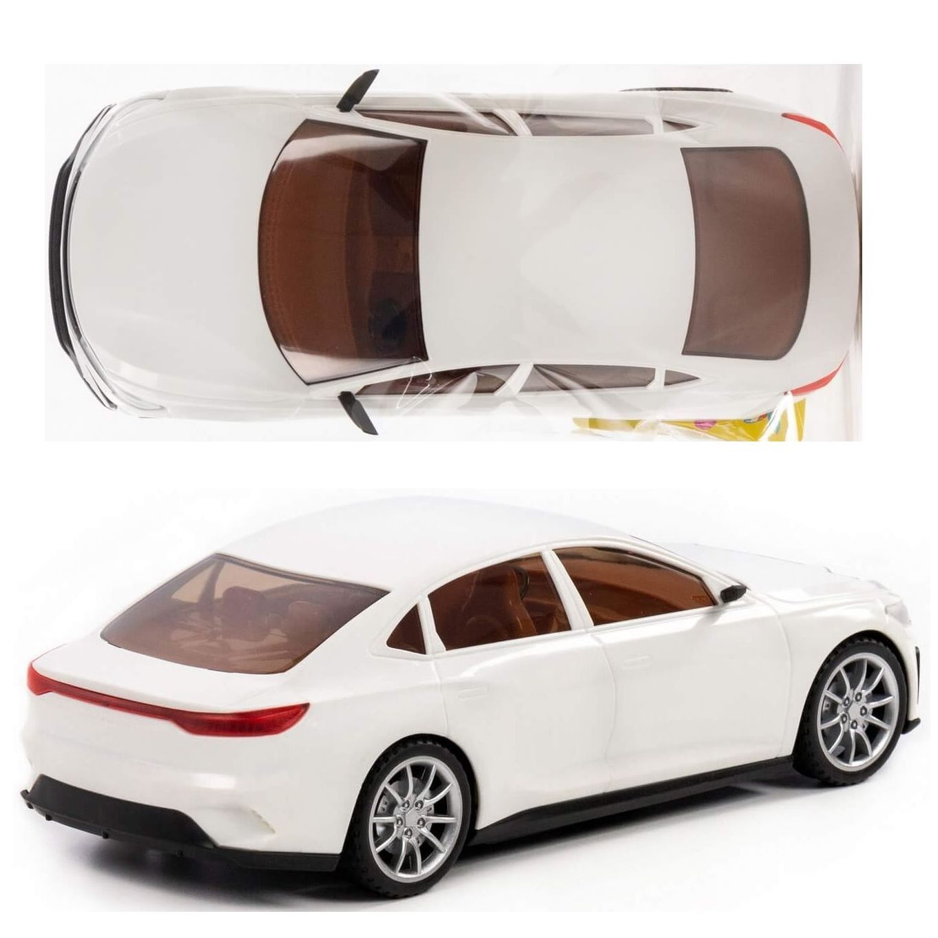 Игрушечный инерционный легковой автомобиль Полесье седан Элит-Платинум - 27,5 см белый Игрушечный инерционный легковой автомобиль Полесье седан Элит-Платинум - 27,5 см белый