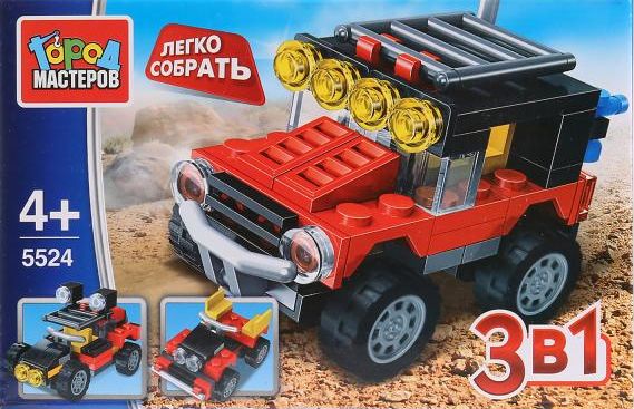 Конструктор "Город мастеров" Джип 3 в 1