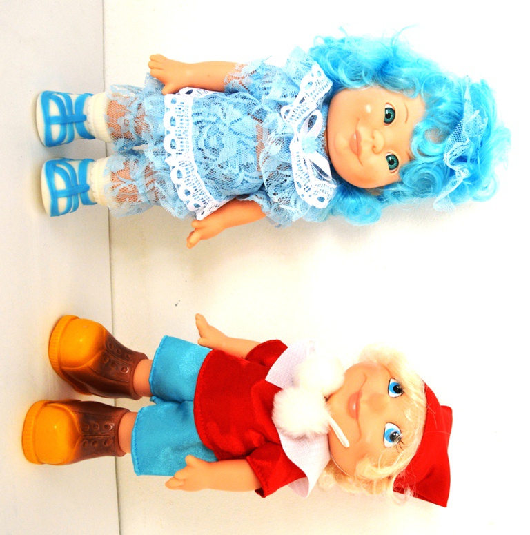 Детские куклы Мальвина и Буратино