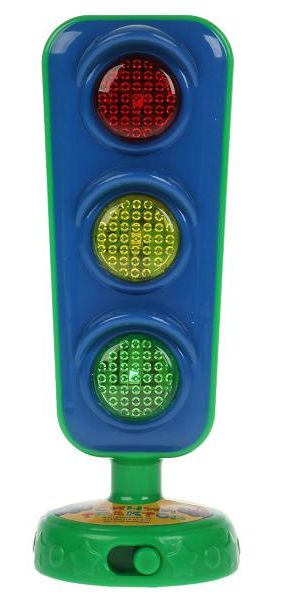 Развивающая игрушка «Обучающий светофор. Синий трактор»