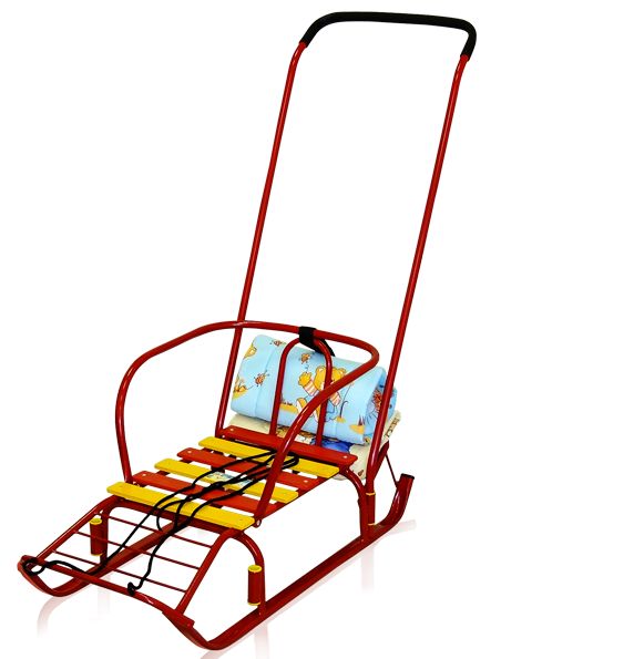 Санки с багажником. Санки Тимка 7 с багажником.