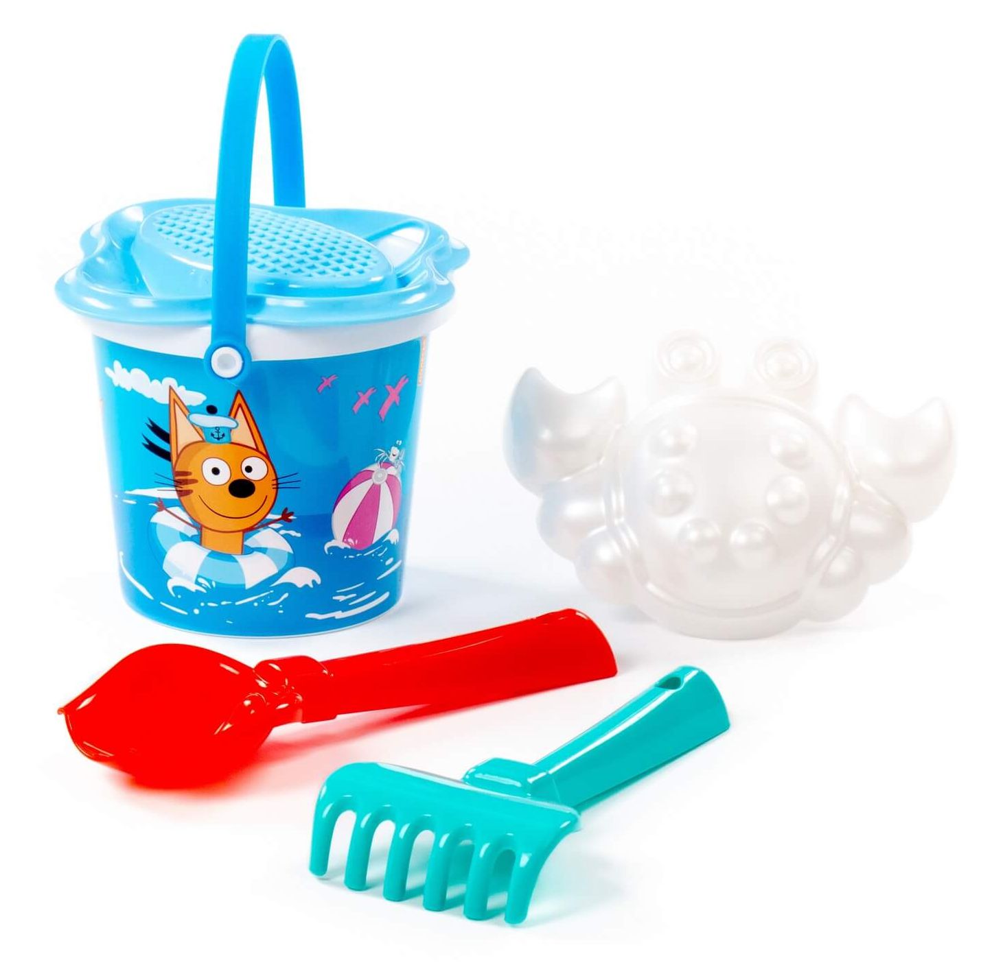 Песочный набор «Три кота и море приключений» № 1