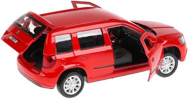 Игрушечная машинка Skoda Yeti Красная