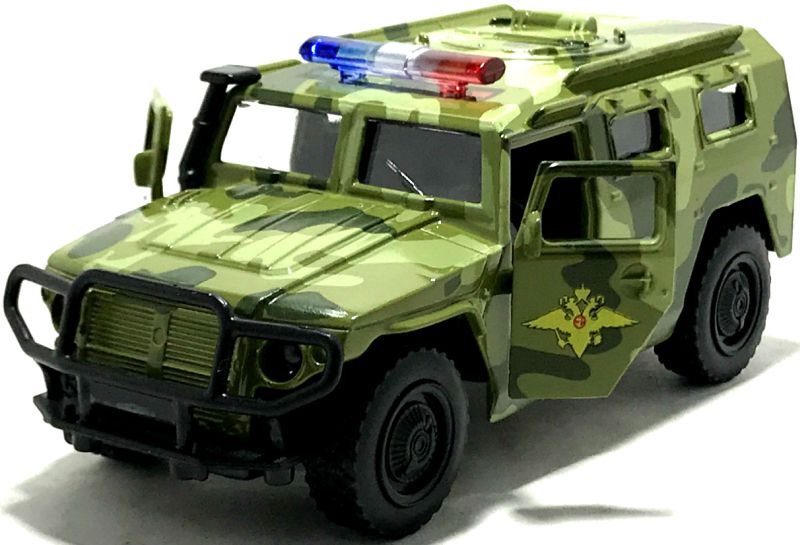Игрушечный джип Тигр военный камуфляж