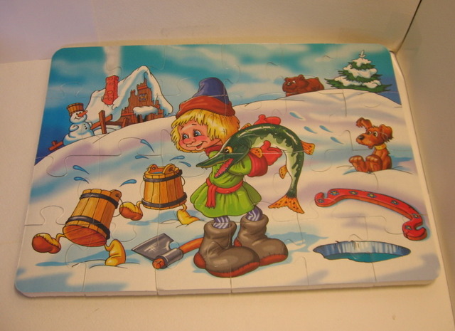 Мягкие пазлы По щучьему велению