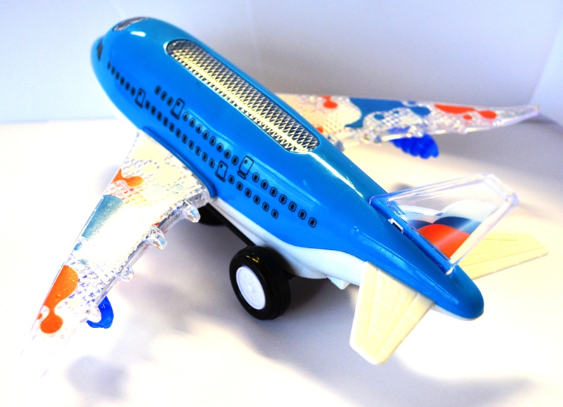 Игрушка Боинг 747 голубой