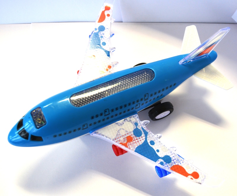 Игрушка Боинг 747 голубой