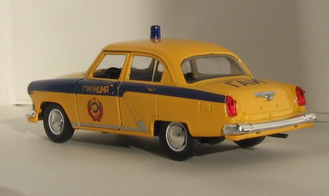 Волга игрушечная. ГАЗ-21 Милиция СССР