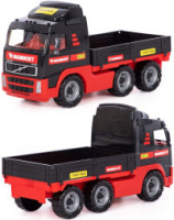 Игрушечный бортовой грузовик Volvo MAMMOET 45 см (в сеточке) Игрушечный бортовой грузовик Volvo MAMMOET 45 см (в сеточке)