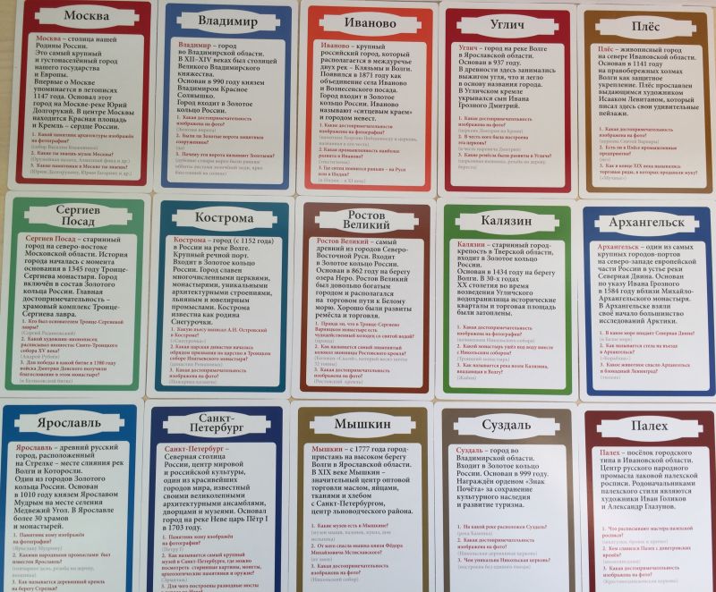 Игрушечная энциклопедия в карточках