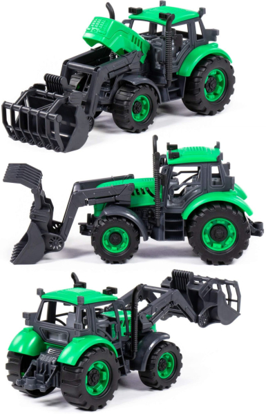 Сельскохозяйственный трактор погрузчик "Прогресс"