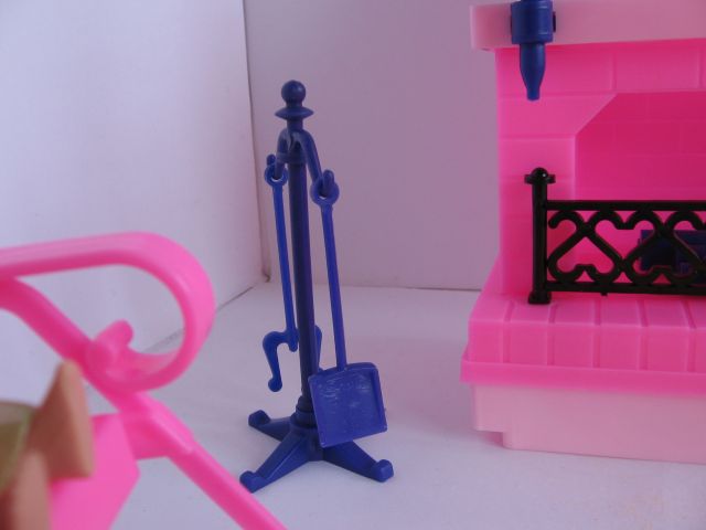 Мебель Огонек. Игрушечный камин.