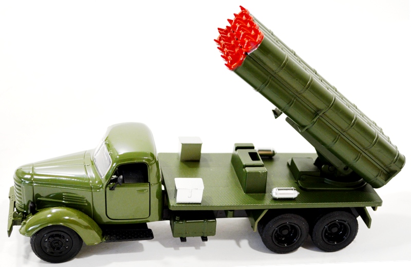 Игрушечная военная машина ЗИЛ 157. Ракетная система ЗИЛ 157