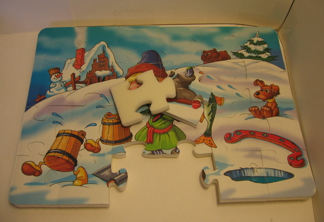 Мягкие пазлы По щучьему велению