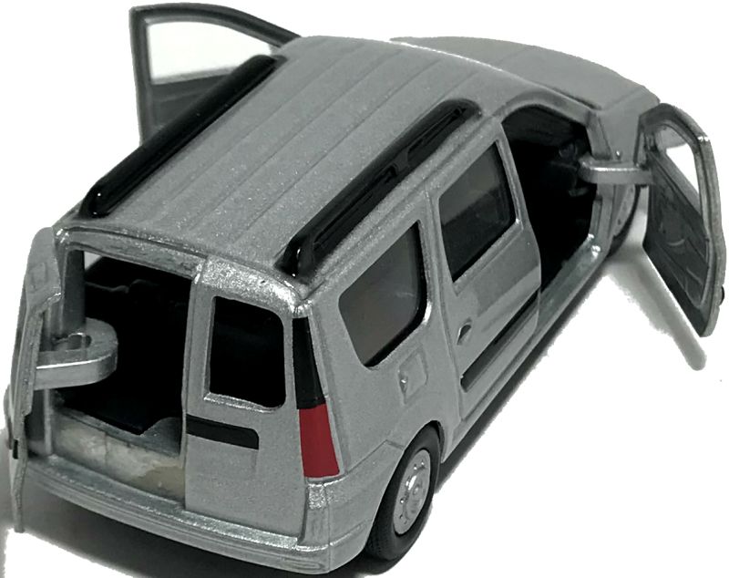 Игрушечная машинка Lada Largus серебристая