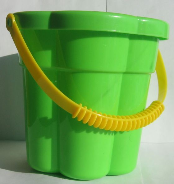 Набор - 3 шт. детское ведро цветок N3 - 1,6 л., 15х14 см  Полесье