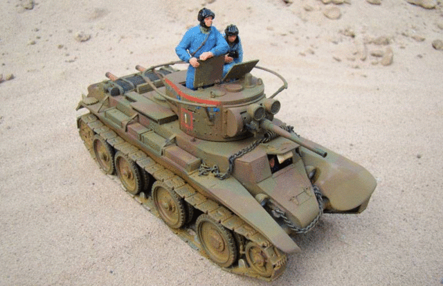 Сборная модель танк БТ-7