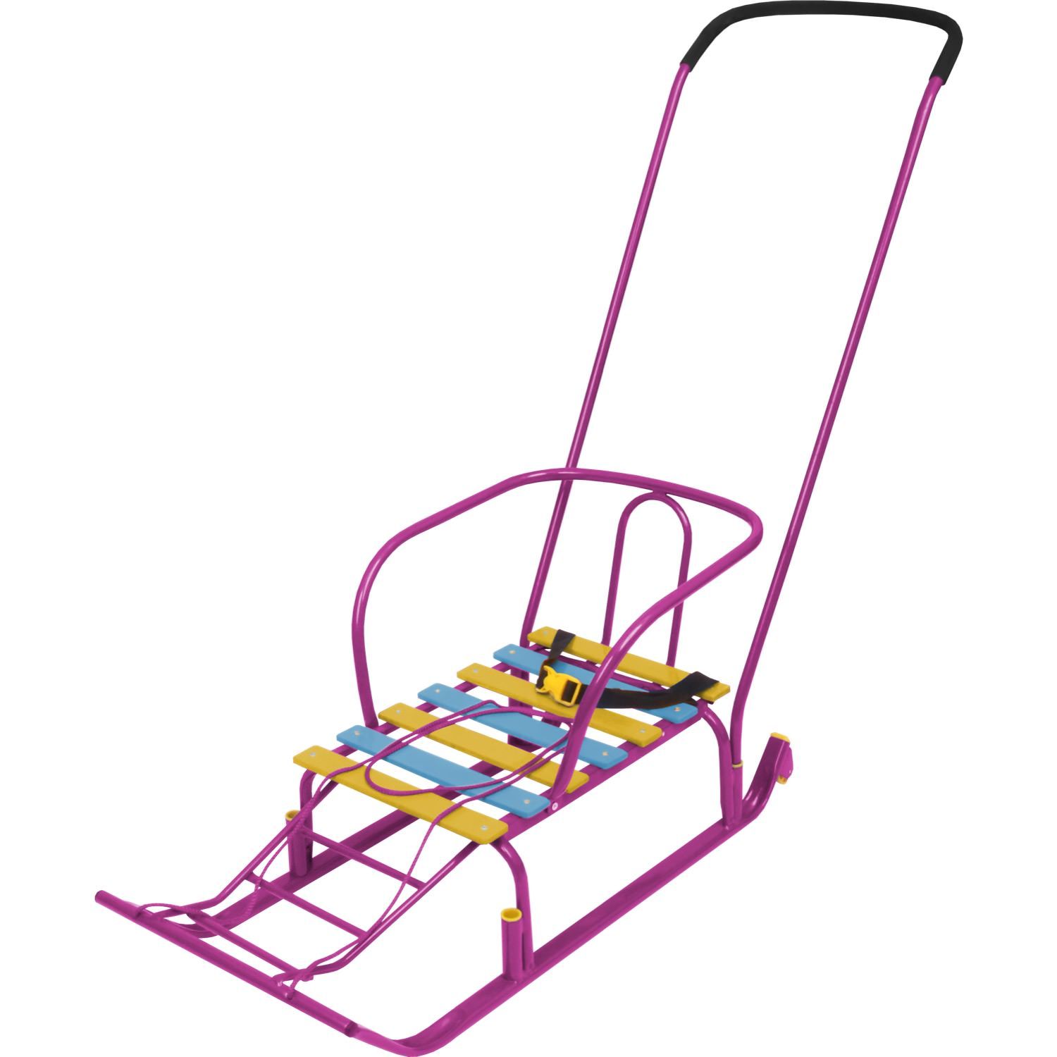 Санки Тимка 5 Юниор комфорт с широкими полозьями