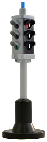 Игрушечный светофор и дорожные знаки