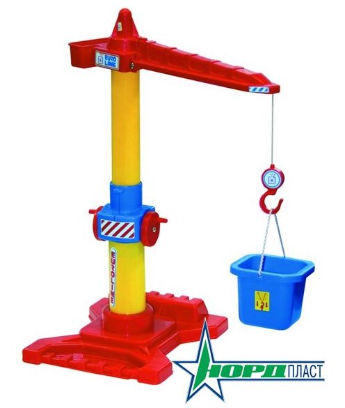 Детский башенный кран Орион Нордпласт Детский башенный кран Орион Нордпласт