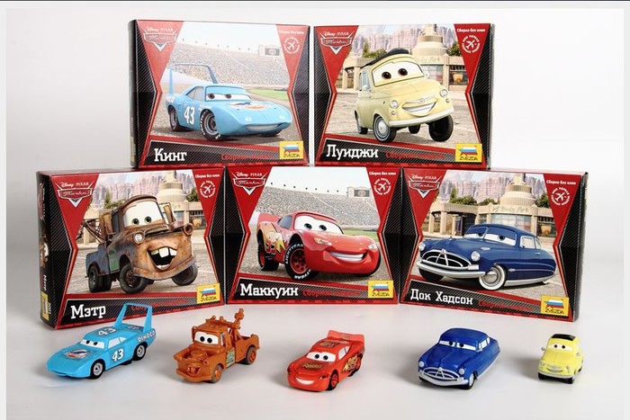 Машинки из мультфильма тачки