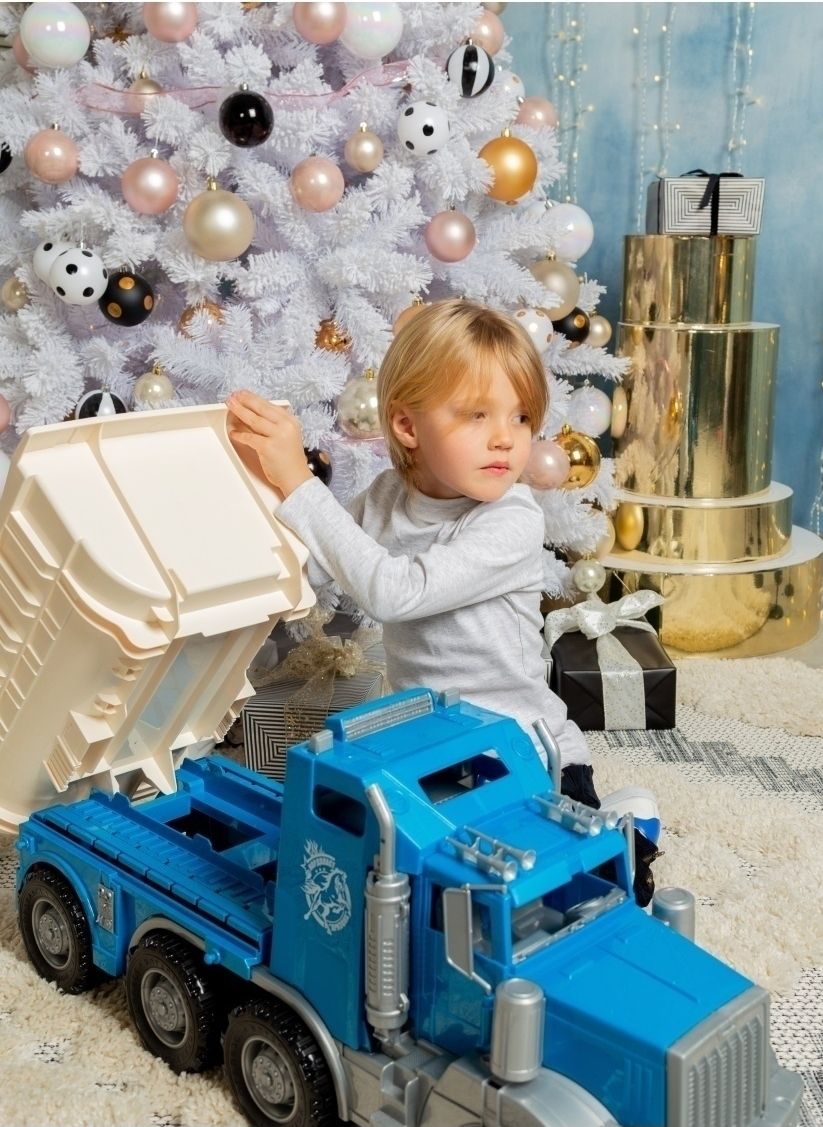 Огромный самосвал (86 см), в котором можно возить ребенка