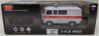 Игрушечная радиоуправляемая машинка UAZ 452 Скорая помощь 18 см Игрушечная радиоуправляемая машинка UAZ 452 Скорая помощь 18 см