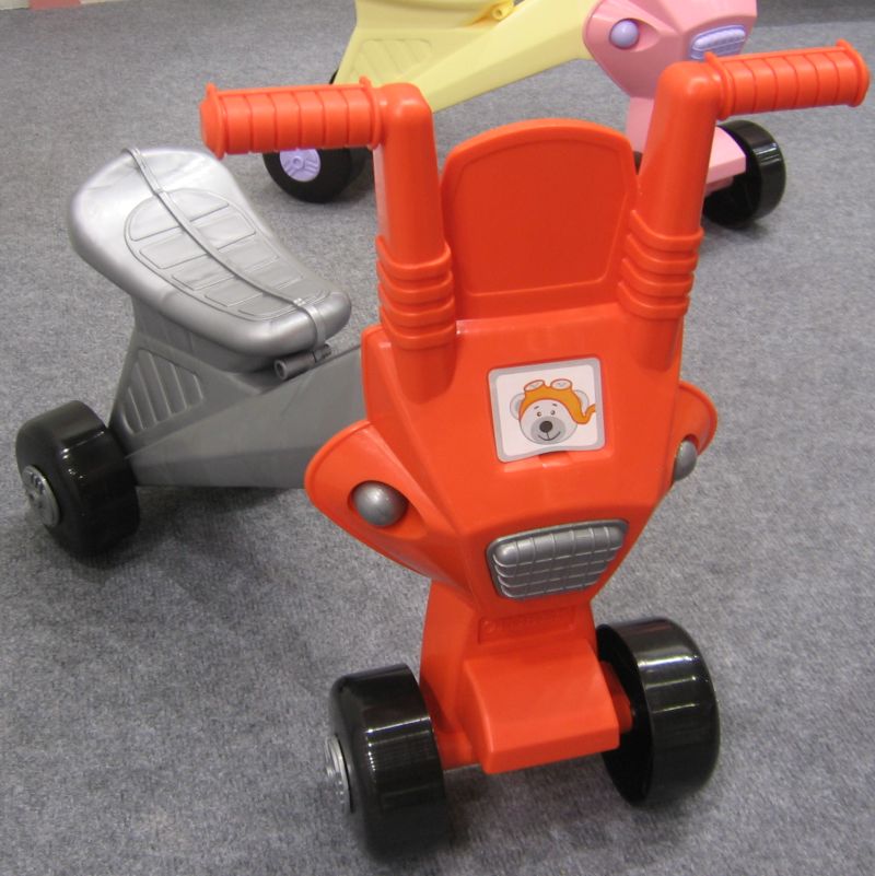 Каталка Мишка огонек детская.