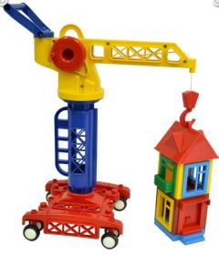Детский кран Строим дом
