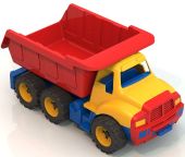 Игрушечный самосвал "Мишка" желто-красный 47 см Игрушечный самосвал "Мишка" желто-красный 47 см