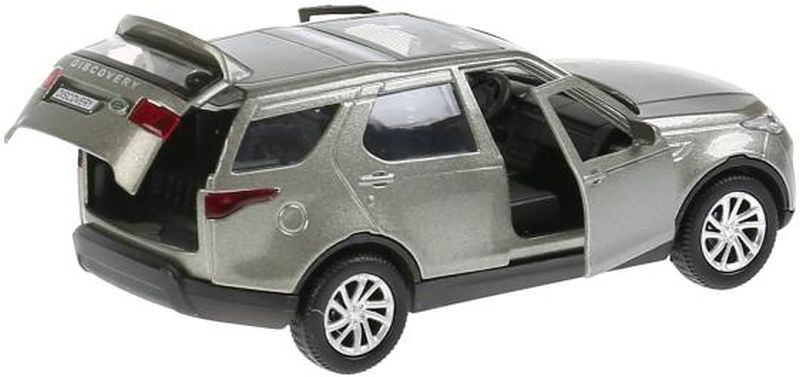 Игрушечная машинка Land Rover Discovery Серебристая