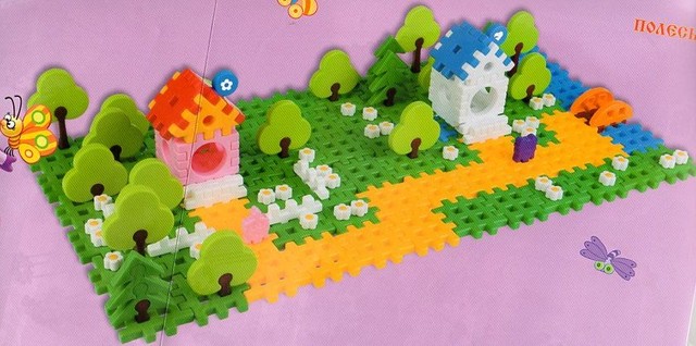 Конструктор Смешарики Домики Нюши и Бараша