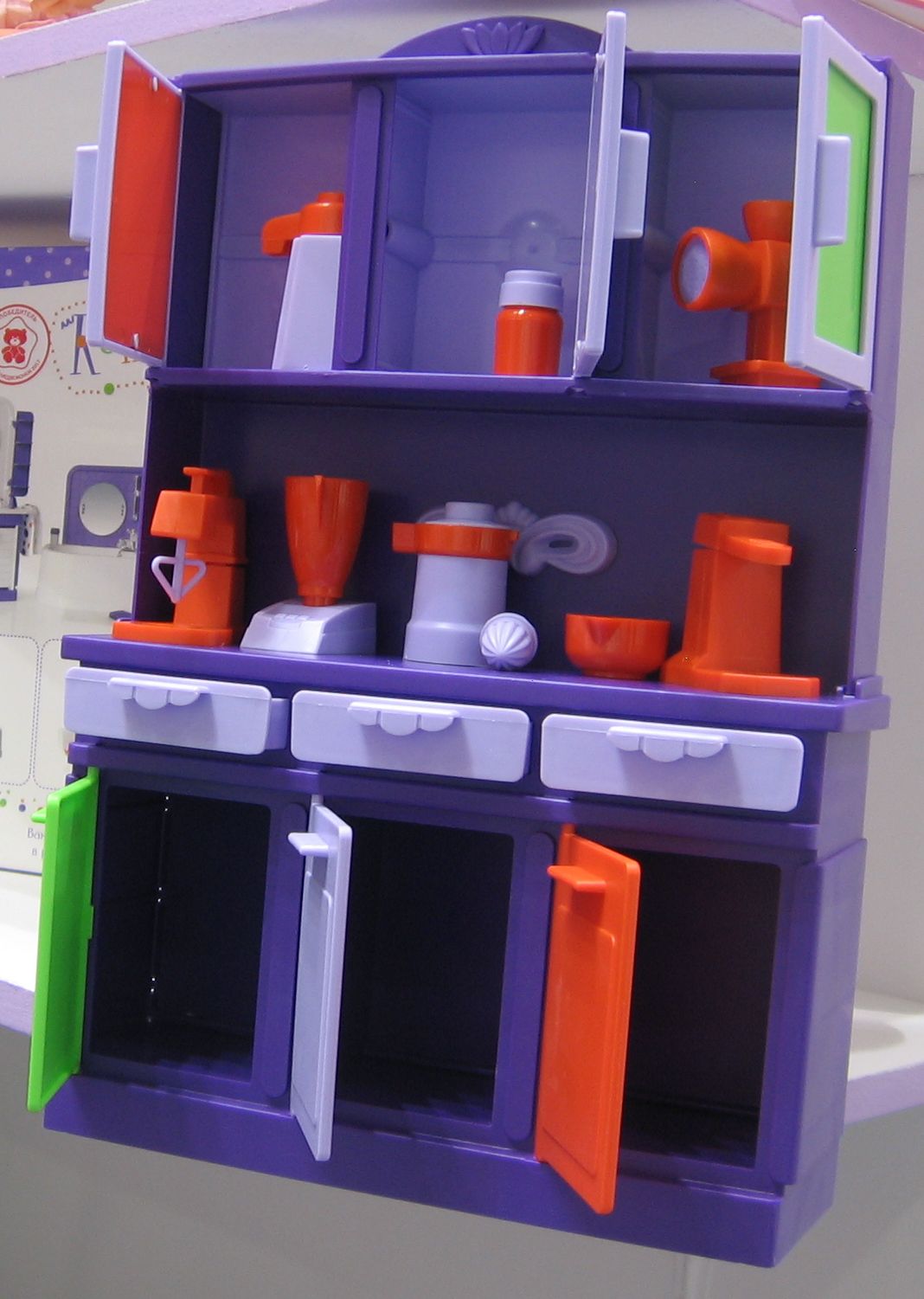 Кукольный буфет. Игрушечный буфет для кукольного домика. Кукольный буфет. Игрушечный буфет для кукольного домика.